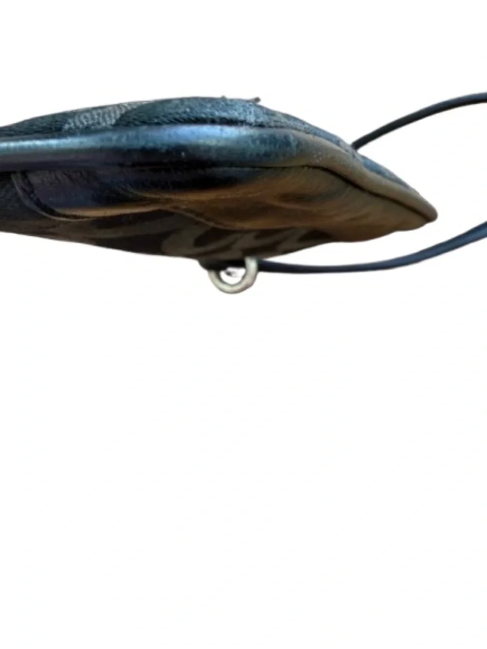 COACH Signature C Mini Wristlet Black Monogram Zip Wallet Pouch Canvas Clutch - Picture 8 of 16